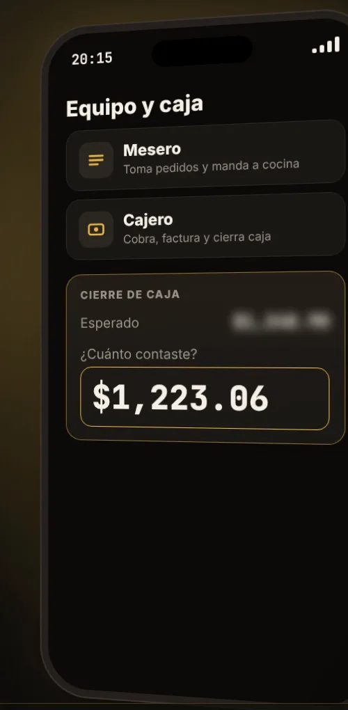 Cierre de caja a ciegas: ¿cuánto contaste?